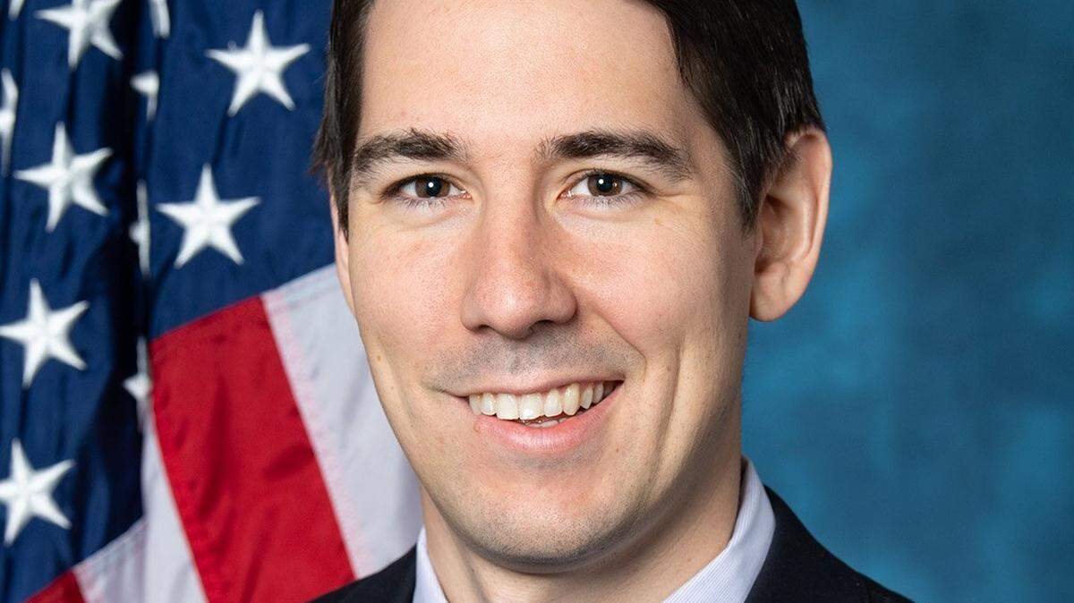 Josh Harder 10th district congressional portrait.