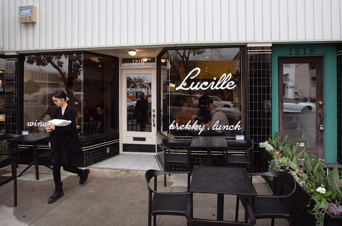 Lucille cafe on H Street in downtown Modesto, Calif., Friday, Feb. 3, 2023.