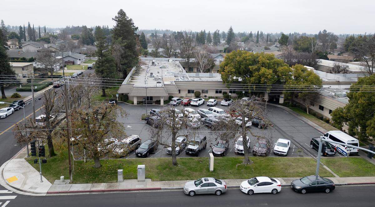 Brandel Manor nursing home on 1801 N. Olive Avenue in Turlock, Calif., is pictured Tuesday, Jan. 16, 2024.