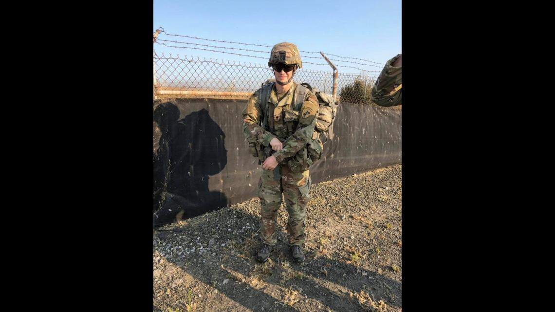 Joel Thomazin, a U.S. Army reservist and Denair, Calif. resident, was declared missing in Yosemite National Park on Saturday, Sept. 11, 2021. A reservist in the same unit said Thomazin is a responsible planner.