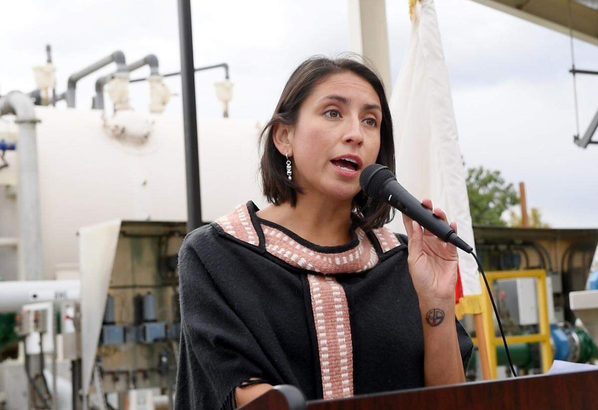 Yana Garcia, secretary of the California Environmental Protection Agency