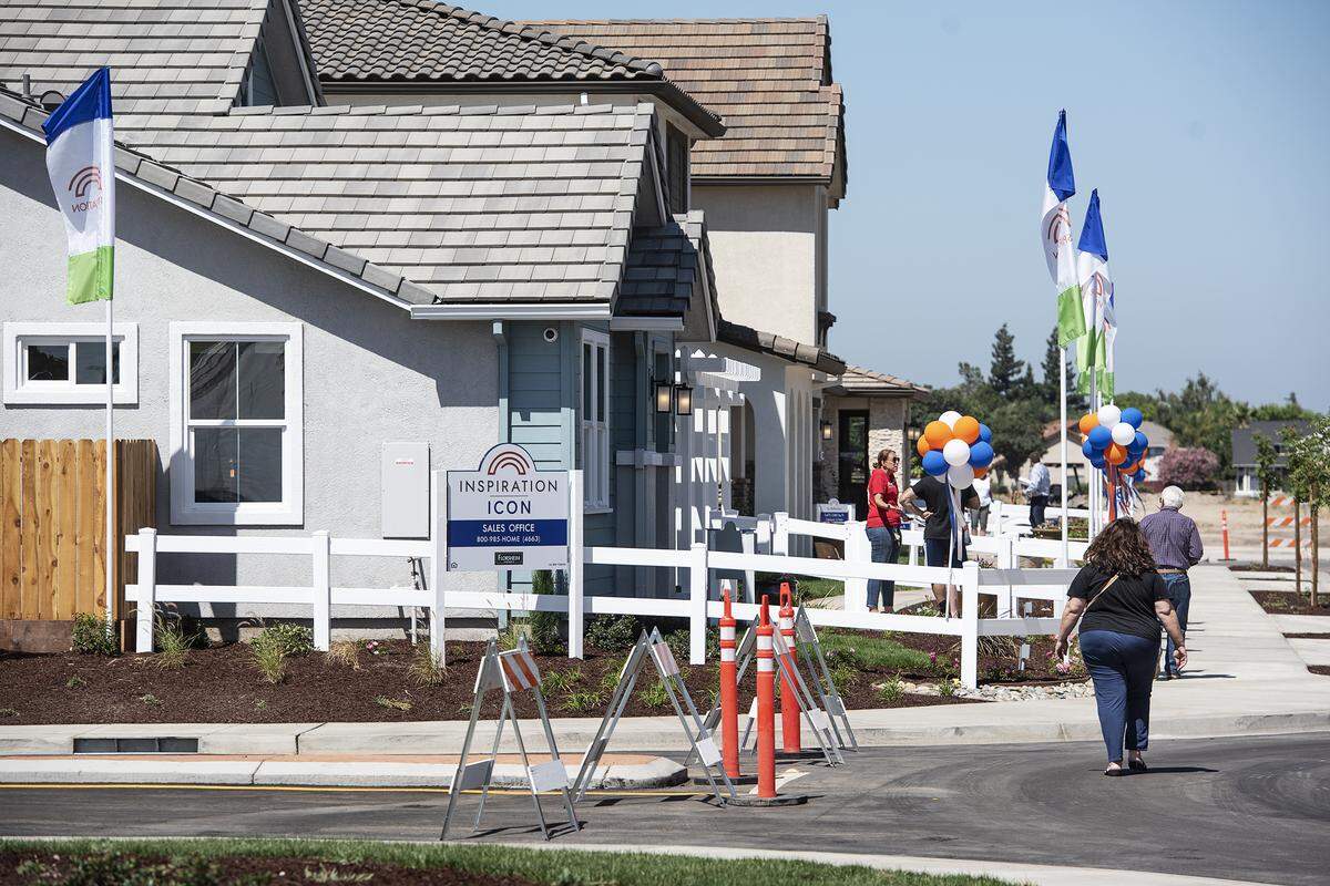 Icon at Inspiration, a Florsheim Home development, adjacent to the Vintage Faire Mall in Modesto, Calif., Saturday, July 20, 2019.