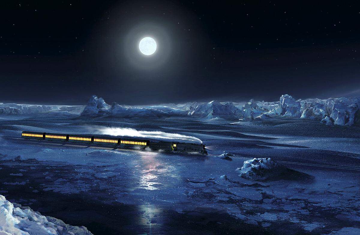 A scene from “The Polar Express.”