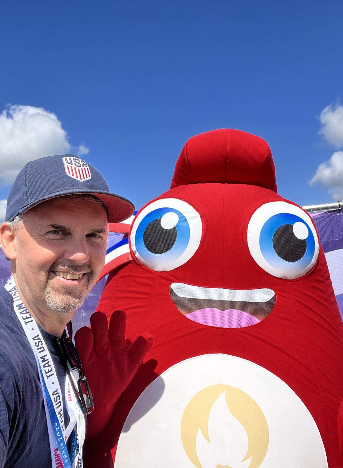Jeff Kolkmann at the 2024 Summer Olympic Games in Paris.