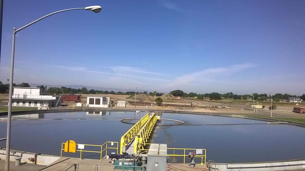 The 5-mile-long River Trunk sewage pipeline leads to the Sutter Treatment Facility along the Tuolumne River on Sutter Avenue.