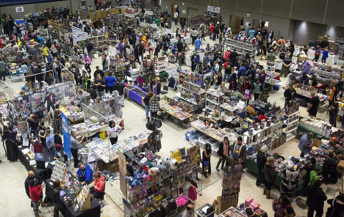 Central Valley Con at the Modesto Centre Plaza in Modesto Calif. is pictured.
