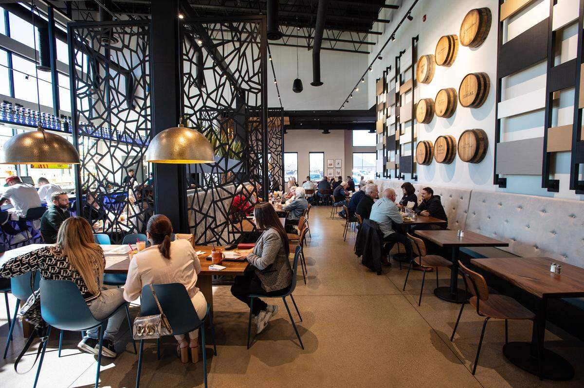 Memo’s Cocina & Tequila Bar in Modesto, Calif., on Thursday, Feb. 24, 2022.