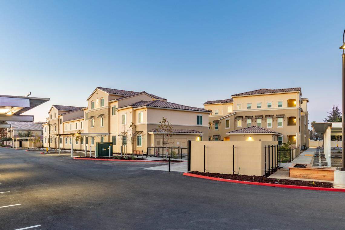 The new development features several amenities including a fitness center, on-site laundry facilities and computer learning centers, according to EAH Housing.