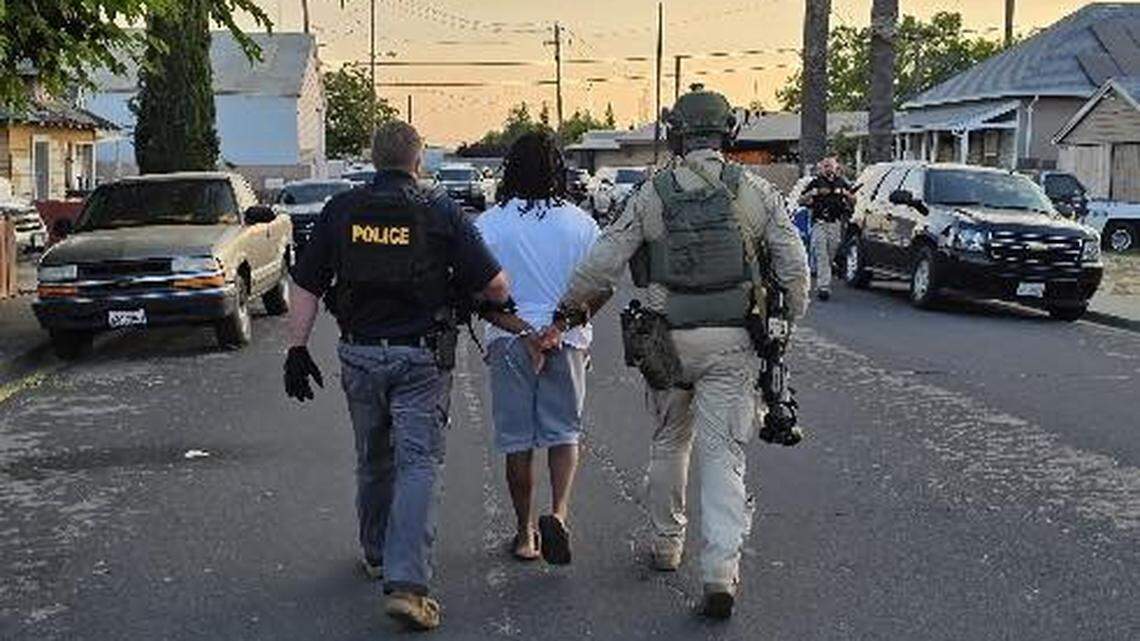 The California Highway Patrol made an arrest in the fatal shooting of an Amazon driver in Lathrop.