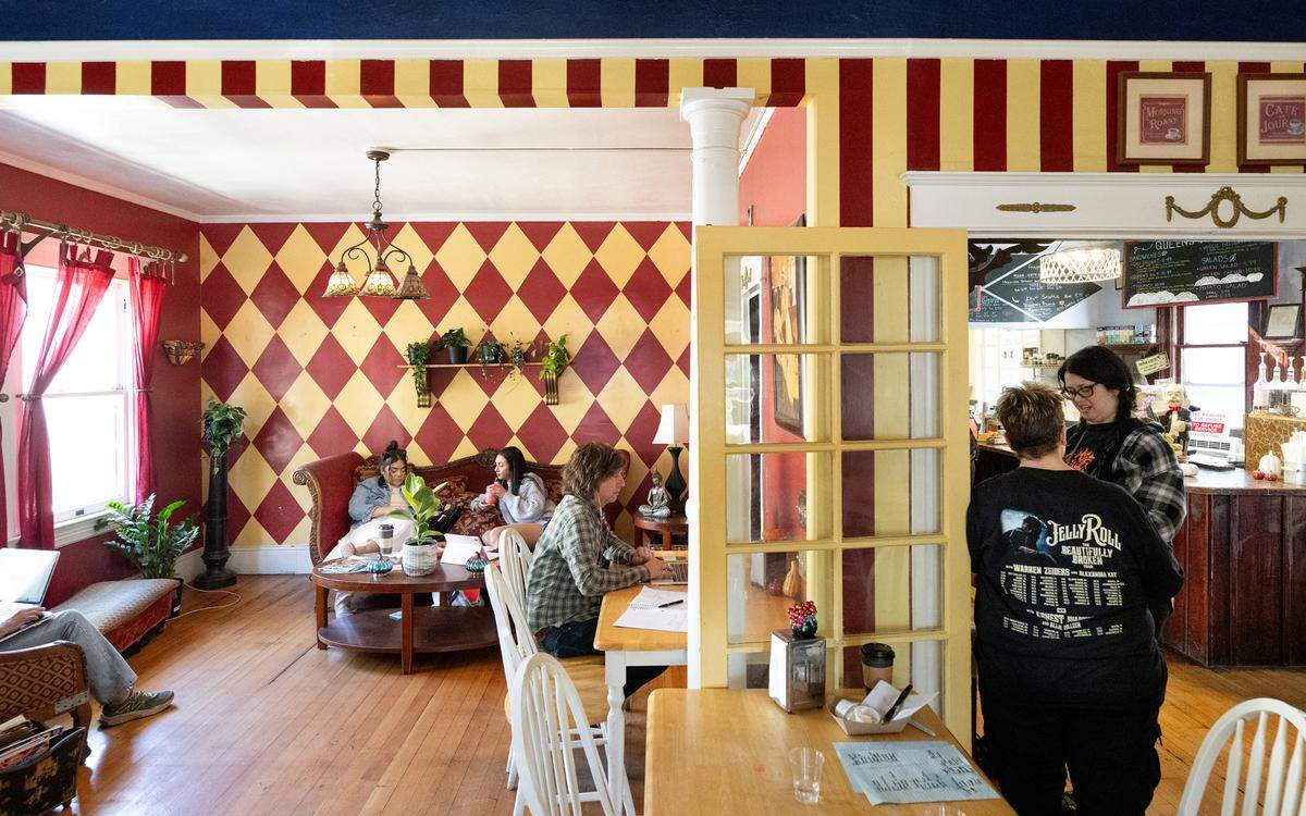 Queen Bean Coffee & Social House in Modesto, Tuesday, Oct. 22, 2024.