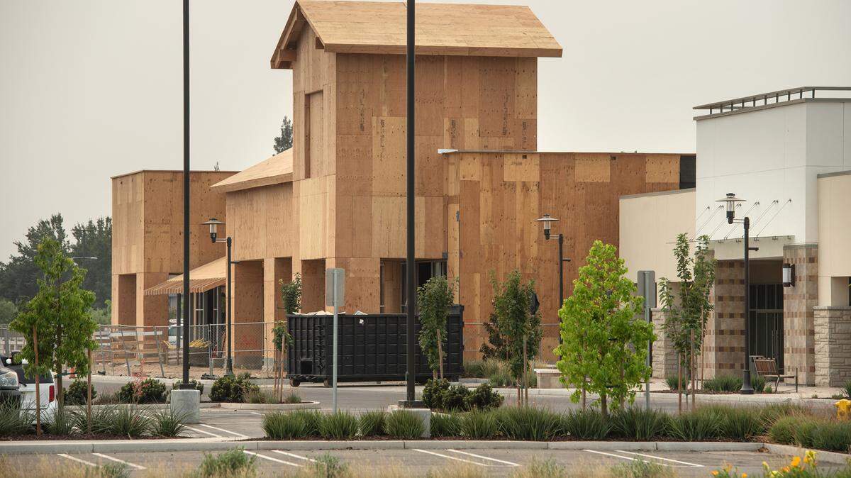 The Marketplace shopping center in Modesto, Calif., on Wednesday, Sept. 9, 2020.