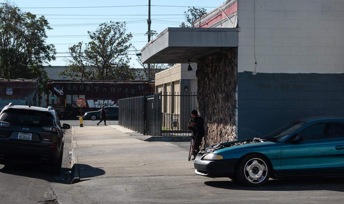 June Bug’s Bar on Phoenix Avenue in Modesto, Calif., Thursday, Oct. 27, 2022.