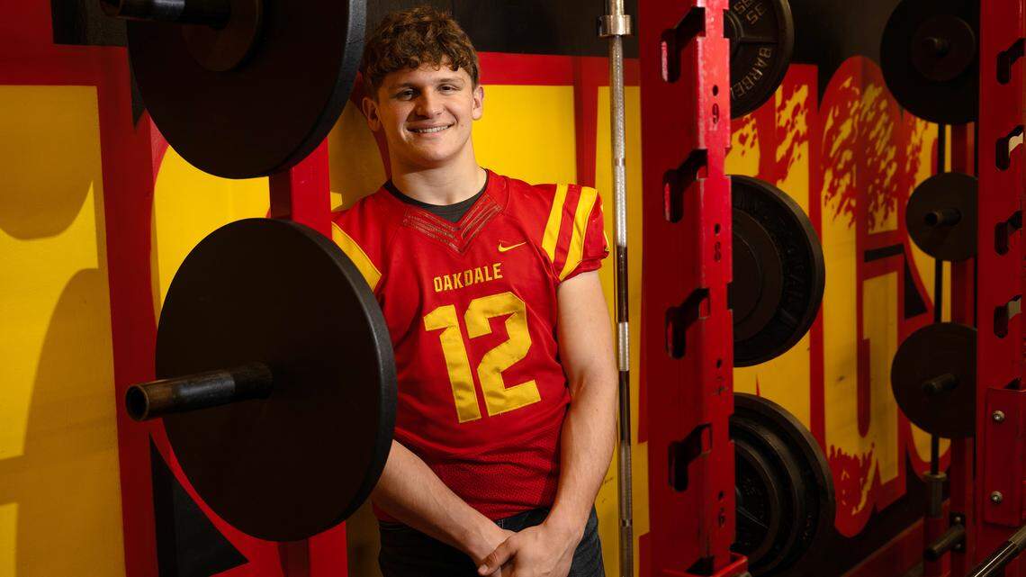 The top rusher in section history, Oakdale’s Burford is Bee Football Player of the Year