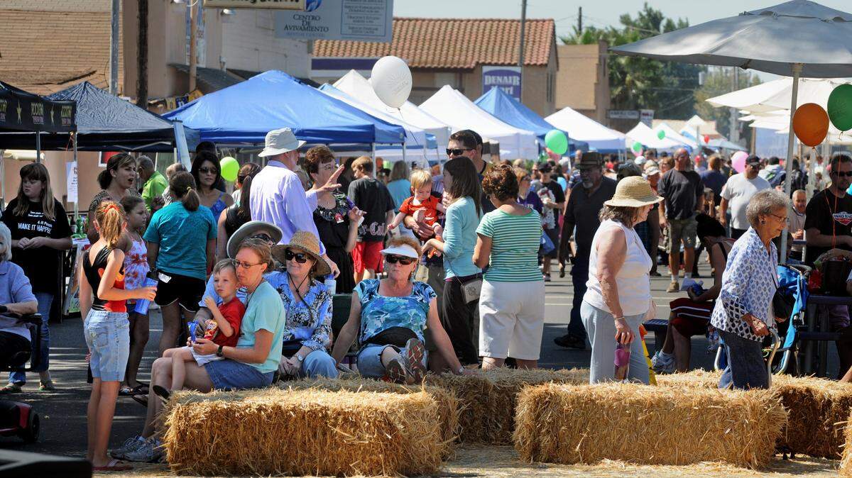A past year’s Denair Farm & Family Festival, which returns Saturday.