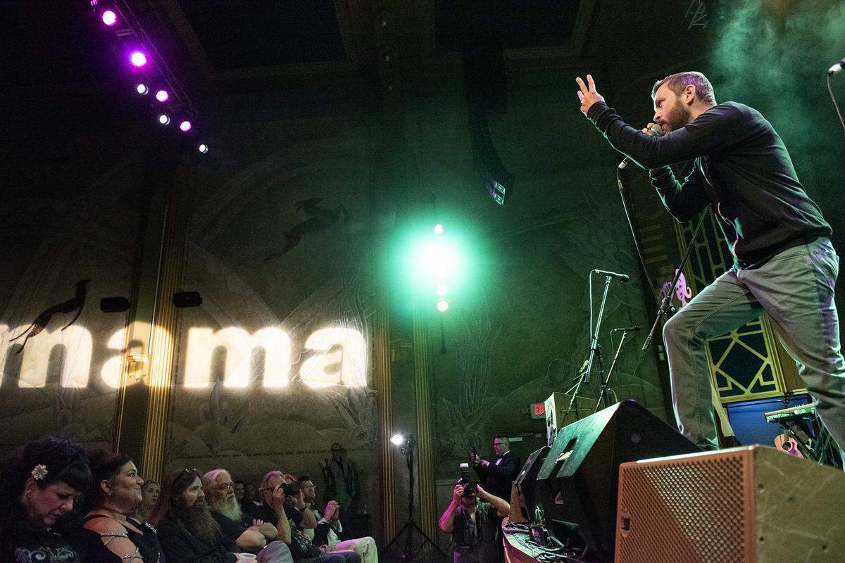 Hall of Fame performance by UVR during the Modesto Area Music Awards at The State Theatre in Modesto, Calif., Tuesday, Oct. 15, 2019.