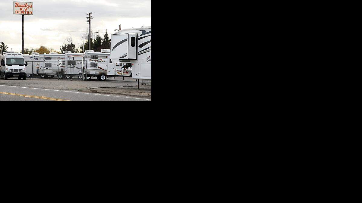 The faltering economy has taken its toll on Brawley's RV, which wasn’t able to turn a a profit despite cutting costs.
(Marty Bicek/ Modesto Bee)