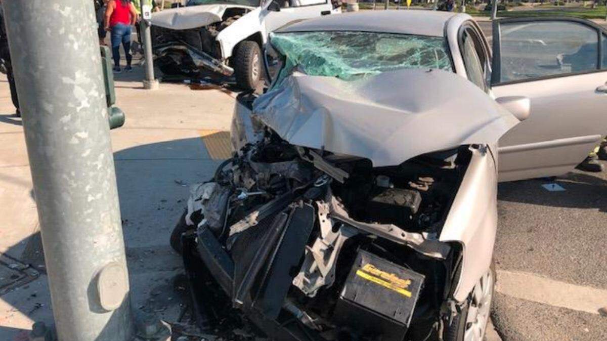 A driver died of injuries from a Sunday morning collision on Crows Landing Road, the Ceres Police Department reported.