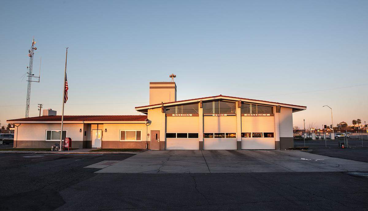 Salida Fire District building in Salida, Calif., on Thursday, Jan. 27, 2022.