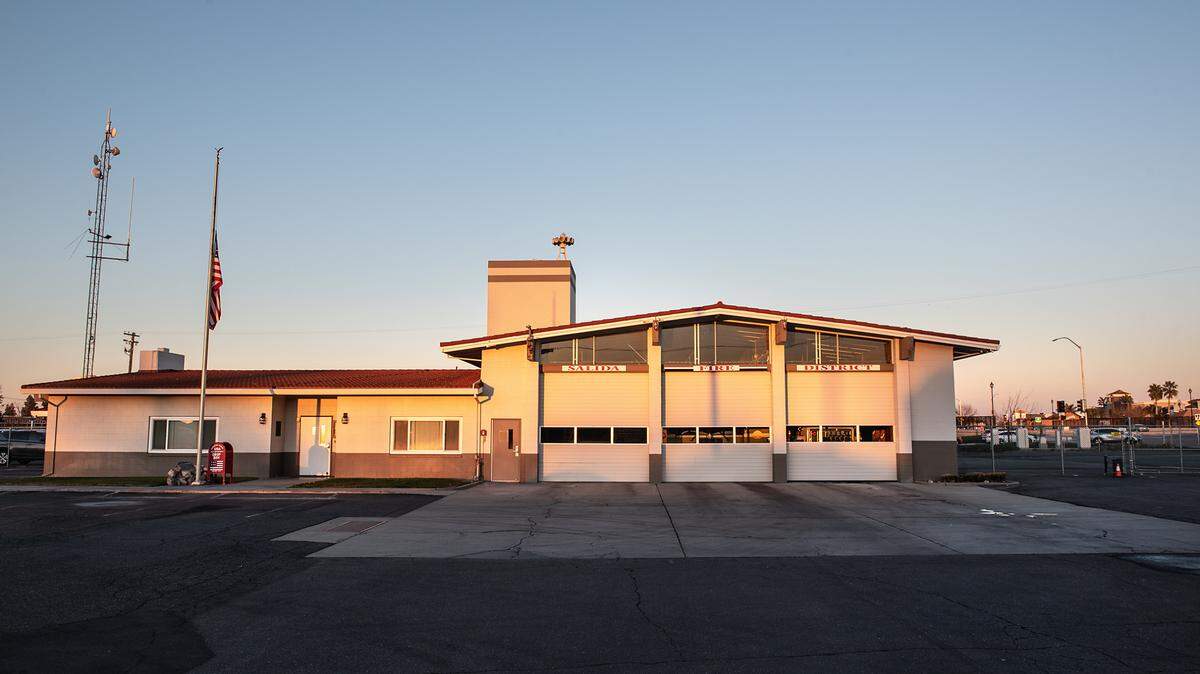 Salida Fire District building in Salida, Calif., on Thursday, Jan. 27, 2022.