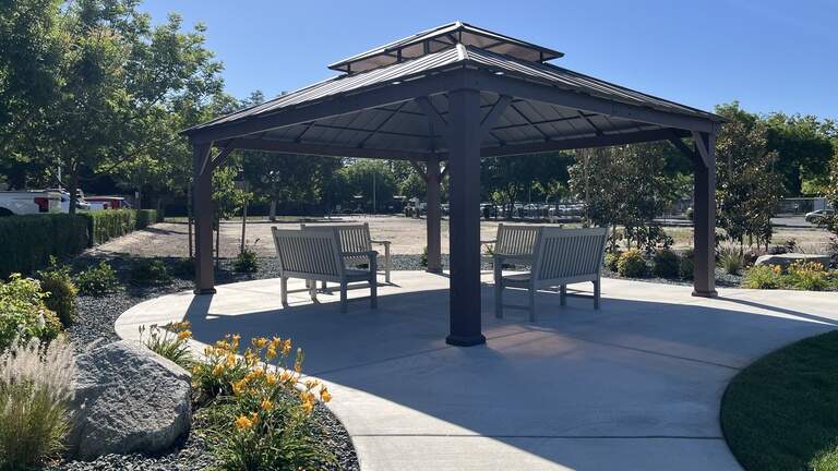 Emanuel cancer center expands, including healing garden for comfort and dignity