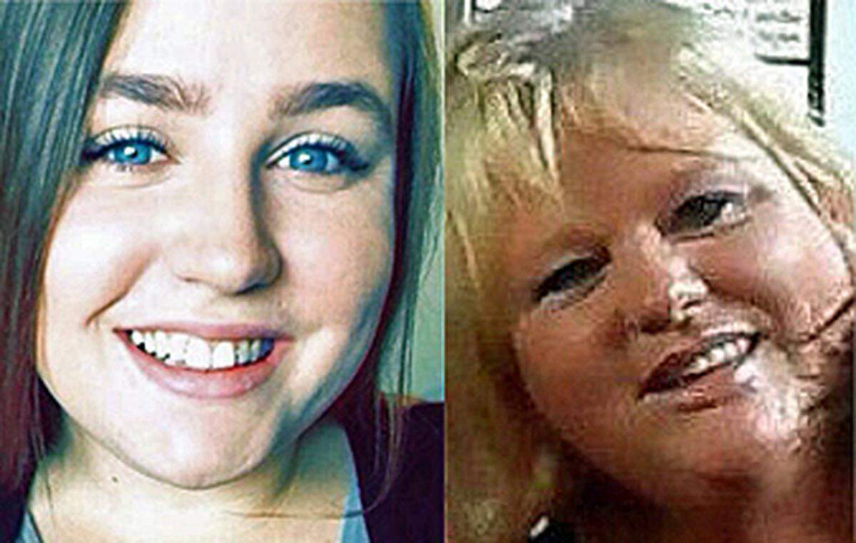 Megan Cooley, 21, and Sherri Cooley, 54, who were killed in a vehicle wreck on Tully Road in Modesto, California, on Wednesday, Nov. 29, 2017.