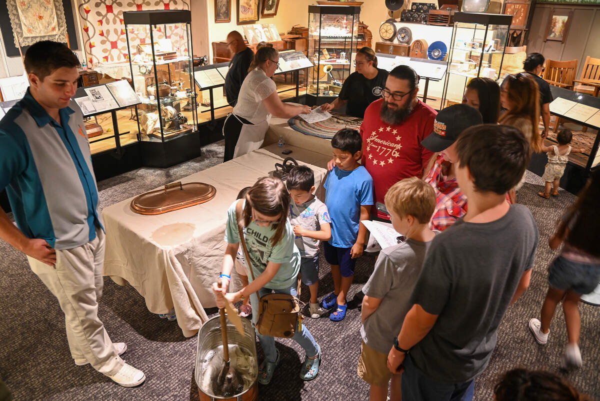 “Night at the Museum” at the McHenry Museum in Modesto.
