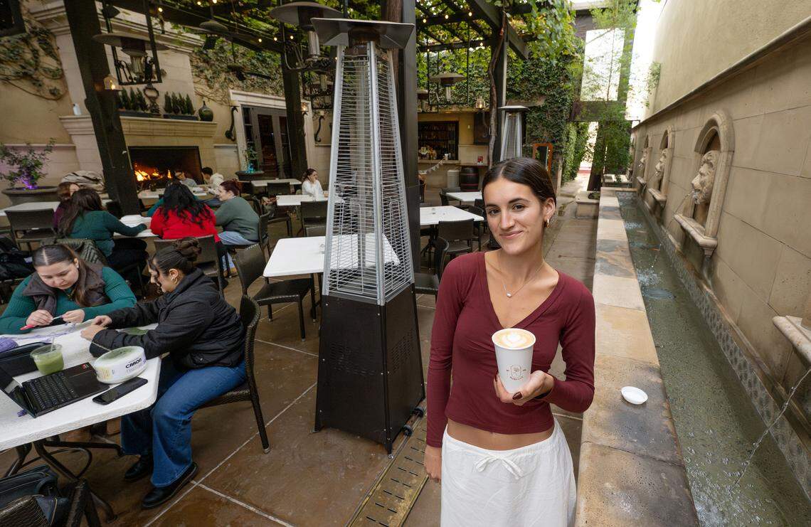 Flora Cafe owner Hannah Souza at Galletto on J Street in Modesto on Thursday, Nov. 20, 2025.