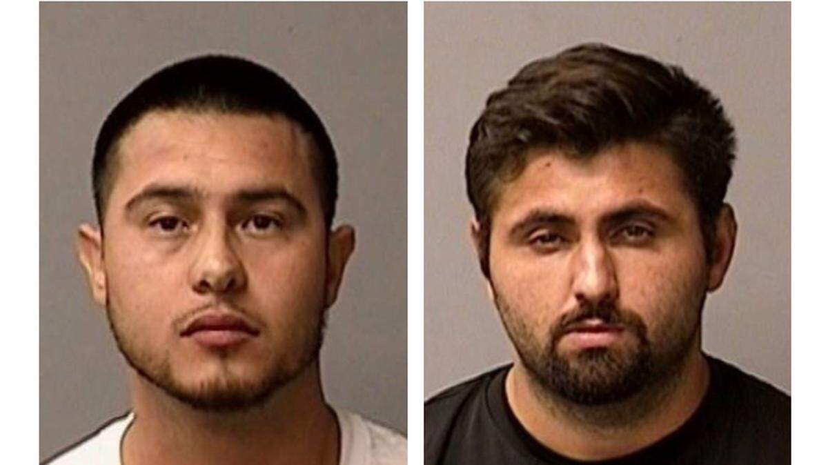 Antonio Rubio, left, and Roel Zaya