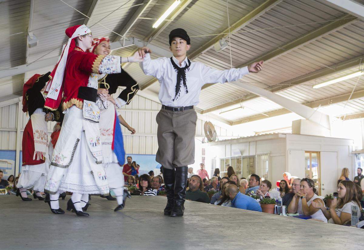 The 53rd annual Greek Food Festival packed the Greek Orthodox Church on Tokay Avenue Sunday Sept. 16, 2018. Entertainment that included dancing, singing and a marketplace entertained hundreds of people