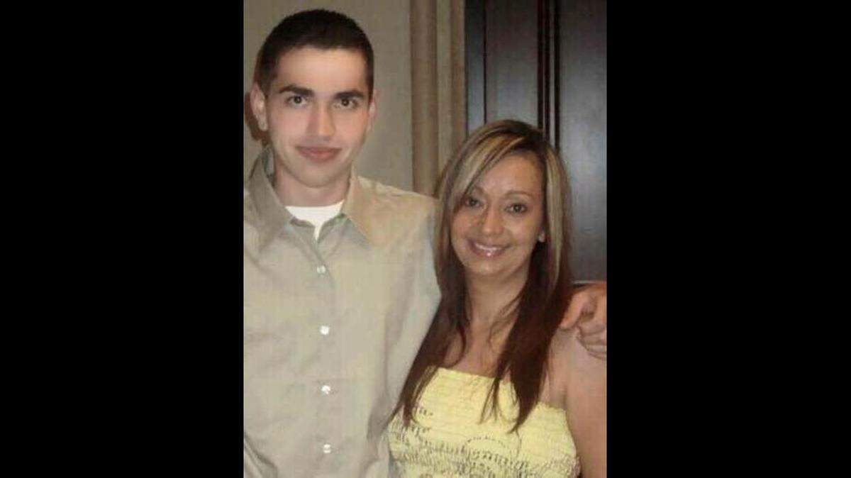 Michelle Bettencourt and her son, Chaz Bettencourt.