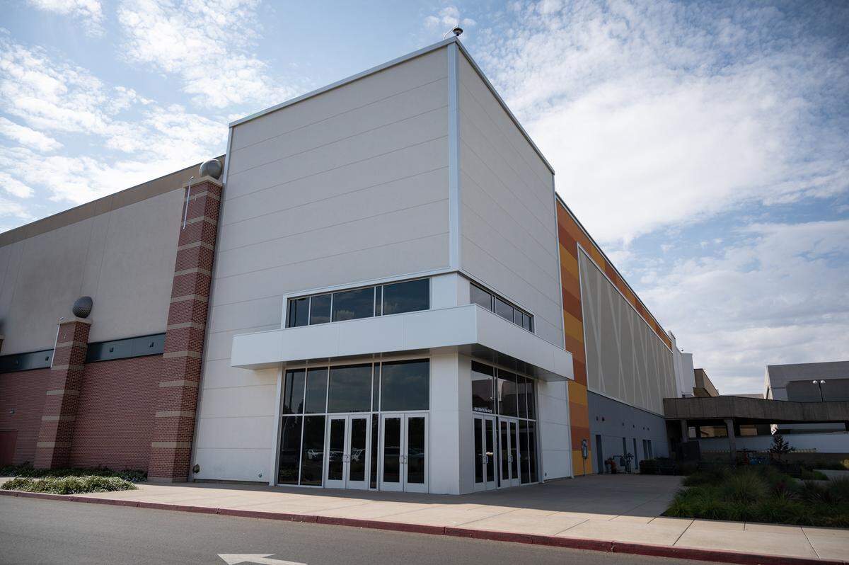 Future Dave and Buster’s at Vintage Faire Mall in Modesto, Calif., on Thursday, Oct. 7, 2021.