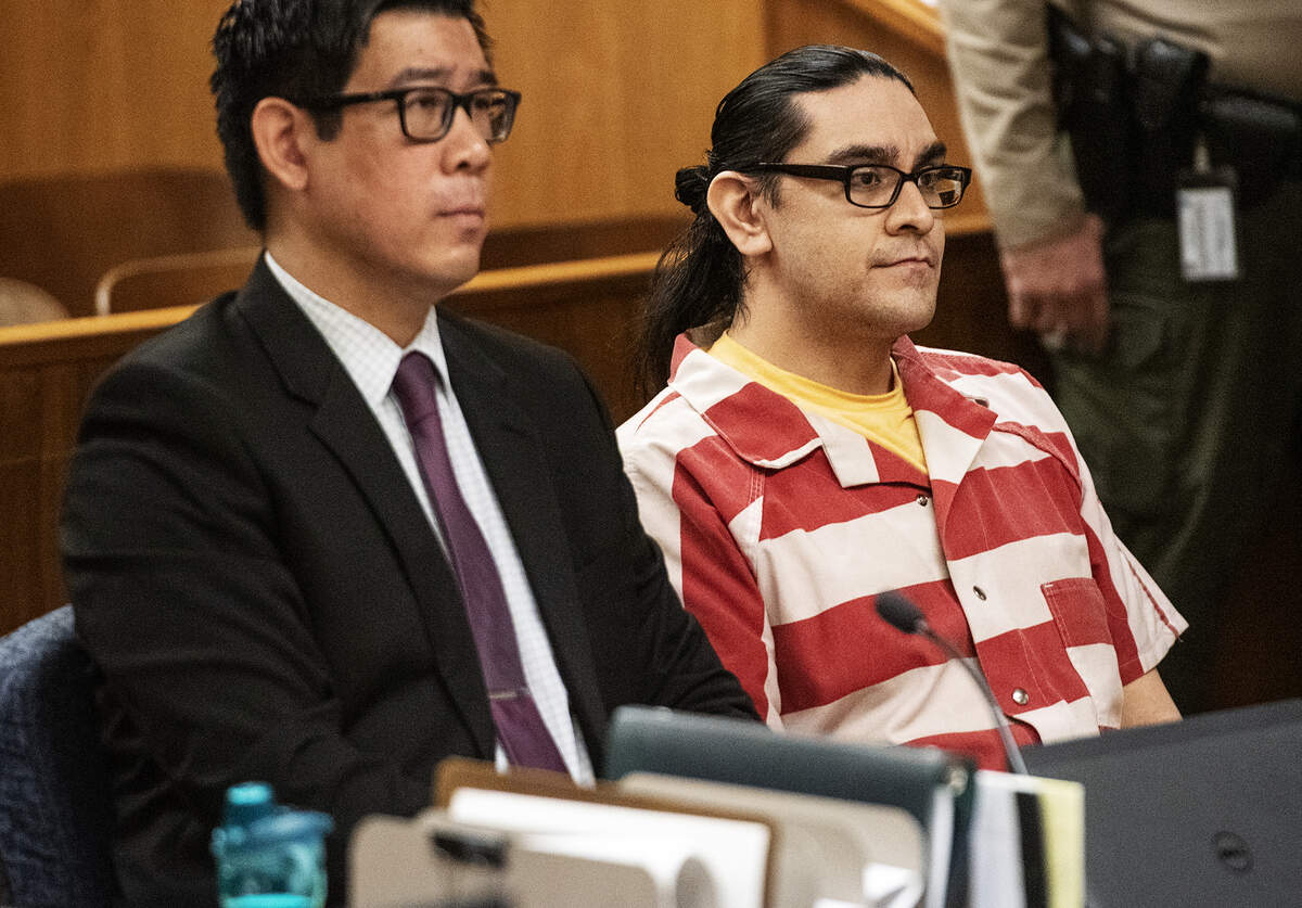 Martin Martinez, who is accused of killing five people in summer of 2015, and the separate death of a child the year before, pleaded guilty to murder and manslaughter charges in Stanislaus County Superior Court in Modesto, Calif., on Tuesday, Feb. 18, 2020.