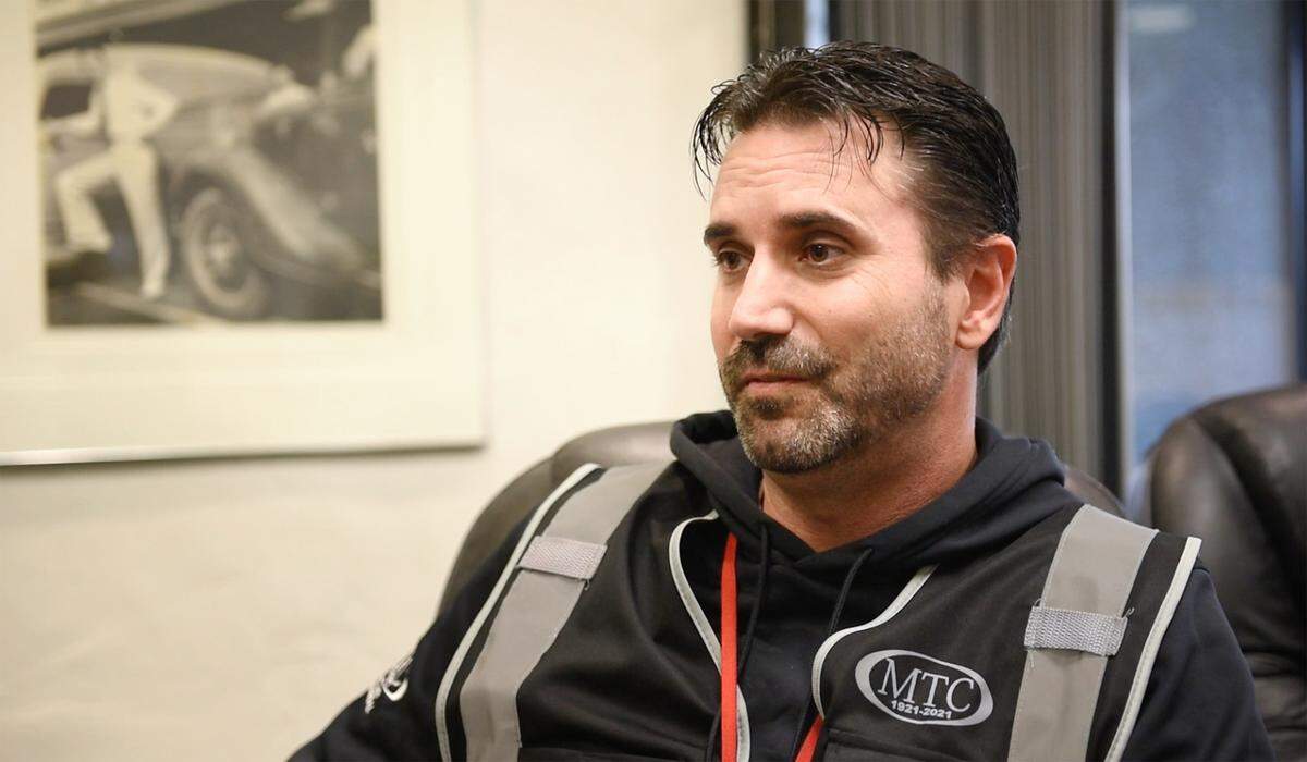 Operations manager Joe Hollis at MTC Distributing in Modesto, Calif., Tuesday, Oct. 25, 2022.