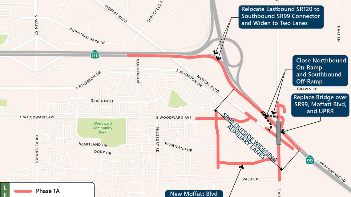 Iniciarán obras para mejorar enlace entre la Highway 99 y la 120