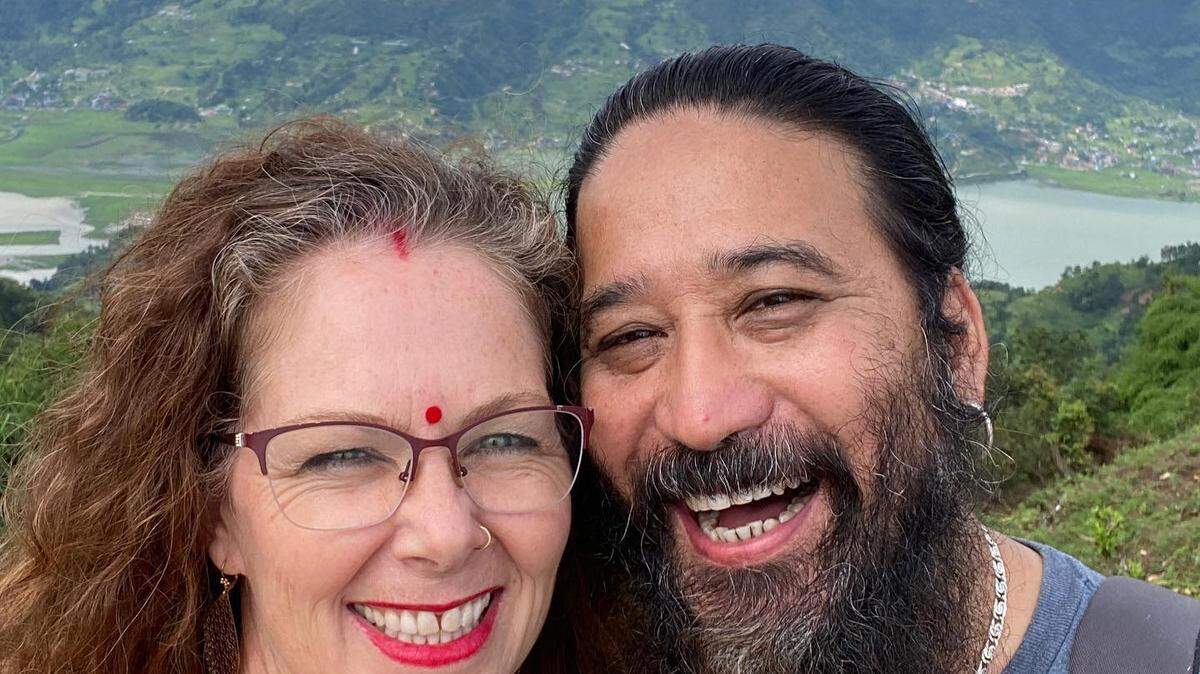 Carrie Fuller and Bijay Sharma married in July 2021 in Nepal, his homeland. They met in India in 2018.