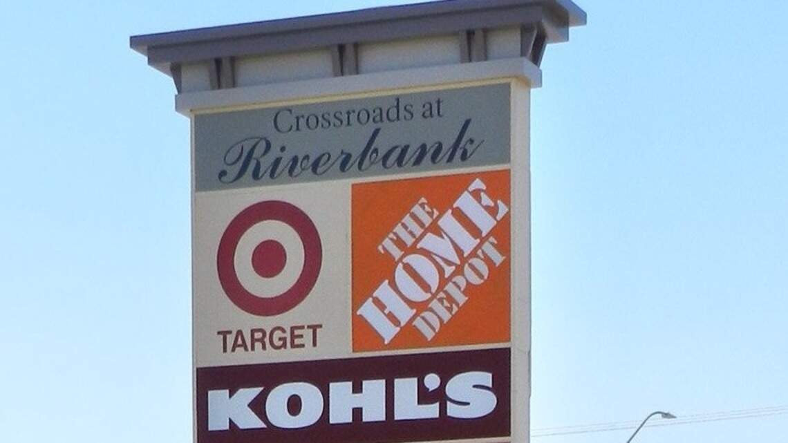 Both Riverbank Crossroads centers are getting new tenants. Staples being replaced