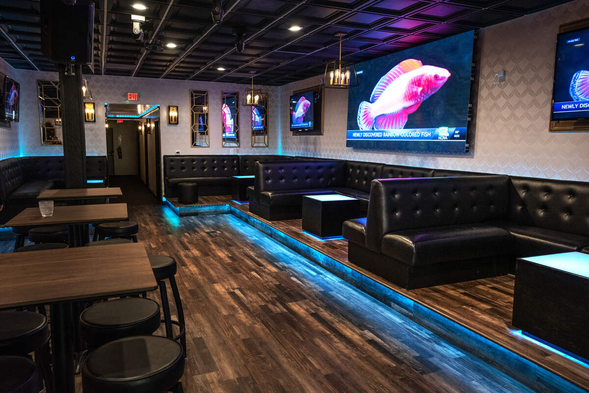 Spotlight Ultra Lounge in downtown Modesto, Calif., on March 10, 2022.