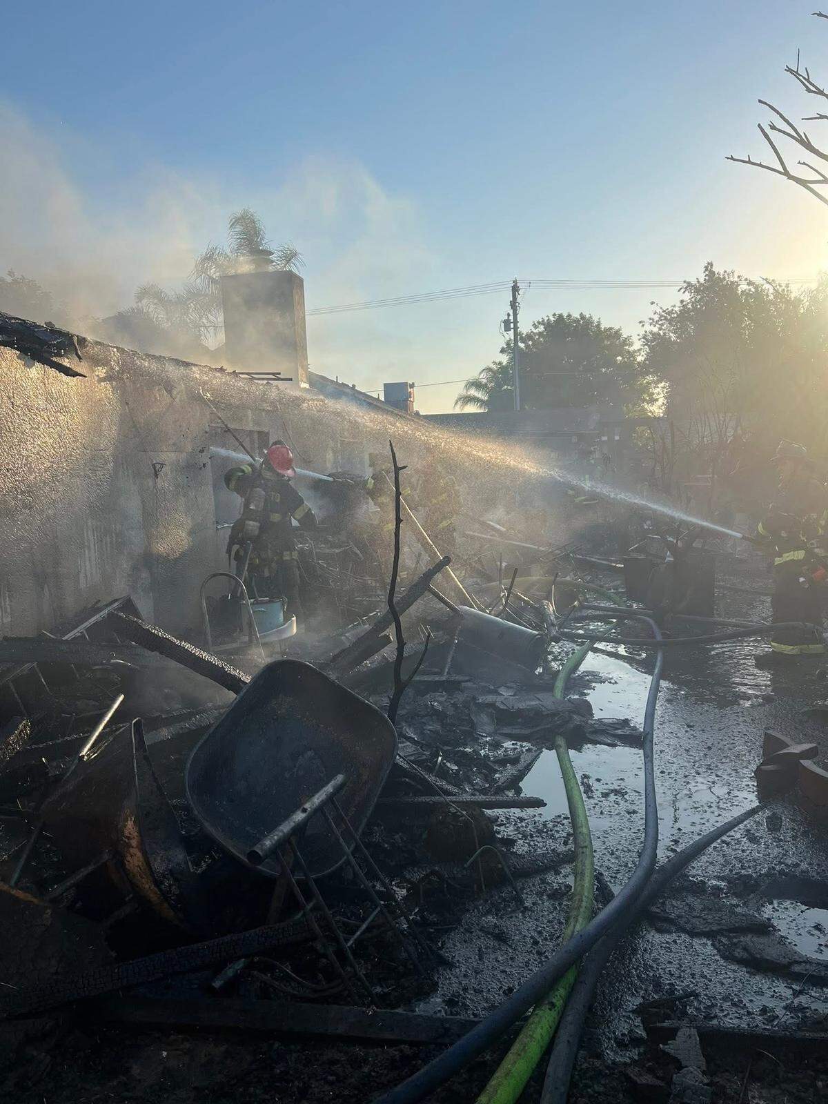 Turlock firefighters contain residential structure fire on Sunday, June 29, 2025