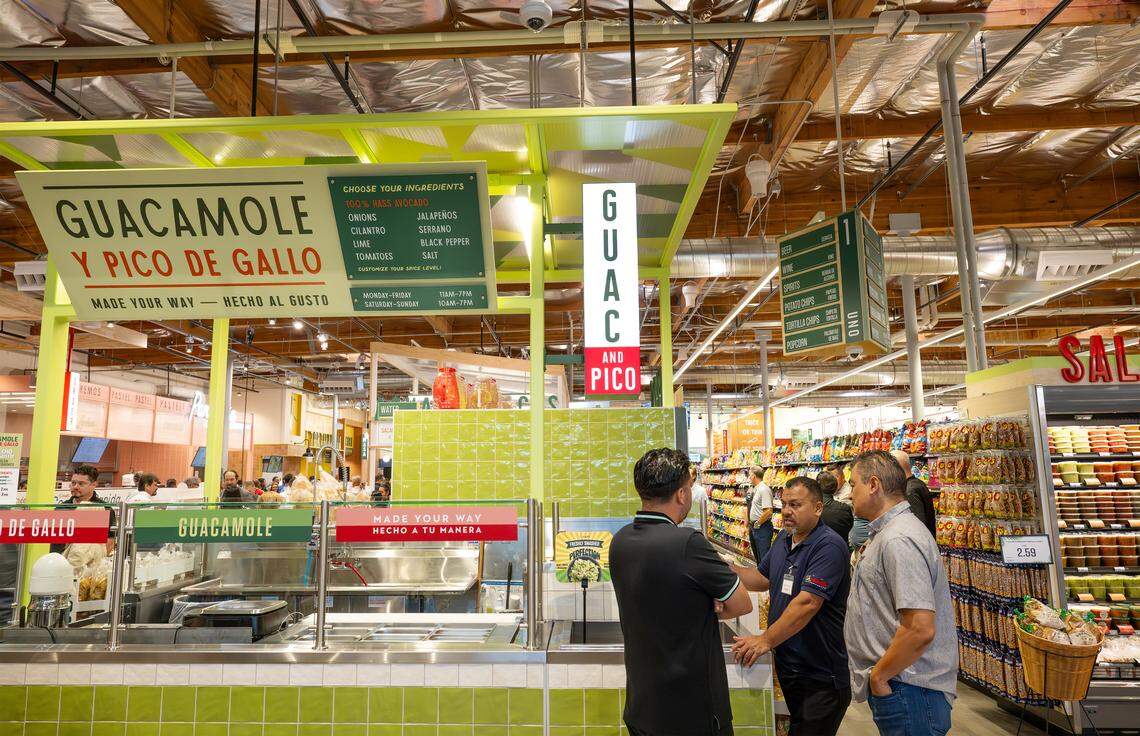 Vendor preview night a the new Vallarta Supermarkets store in Century Center in Modesto, Tuesday, Aug. 26, 2025.