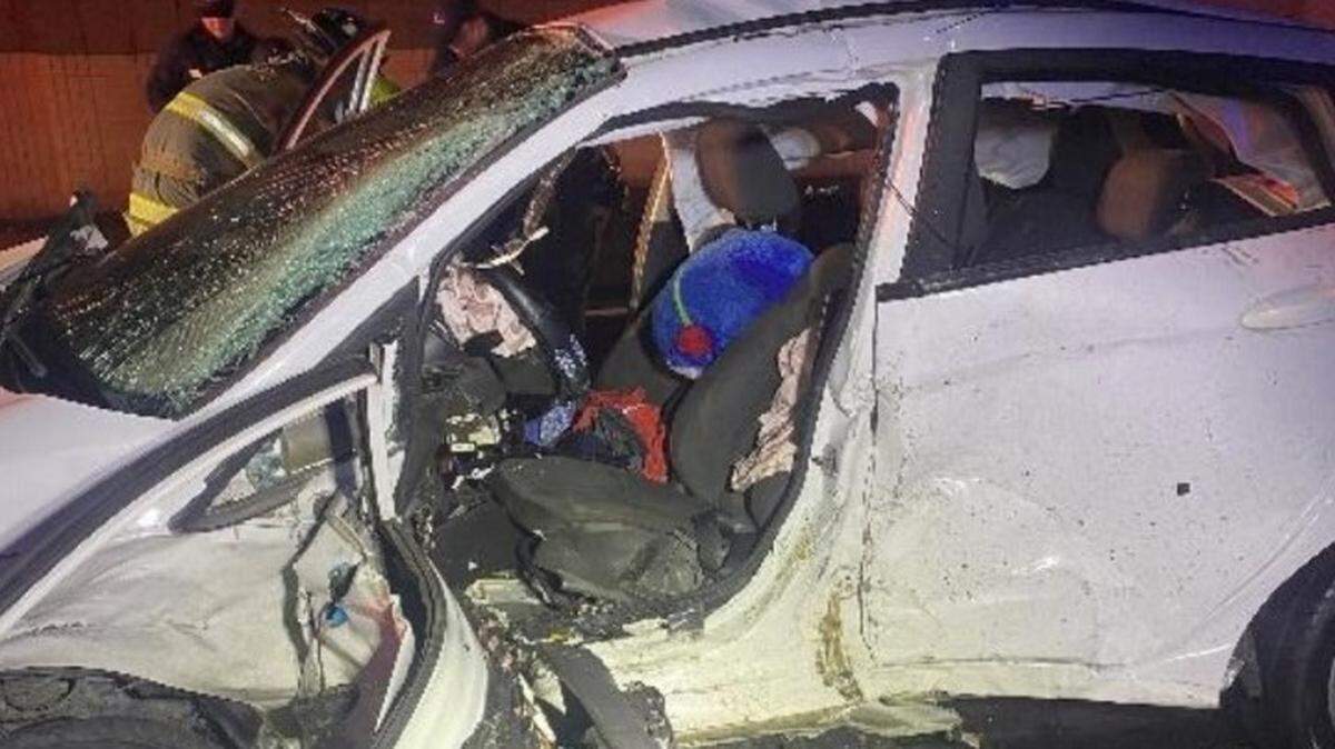 A two-vehicle crash Tuesday night, Feb. 6, 2024, at East Briggsmore and Rose avenues left one occupant entrapped and suffering major injuries, according to the Modesto Fire Department. That person and one other were taken to area hospitals. Police are investigating.