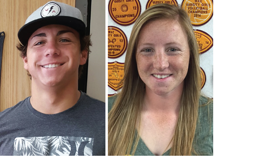 Tristan Howard, Buhach Colony; Aly Waltman, Los Banos