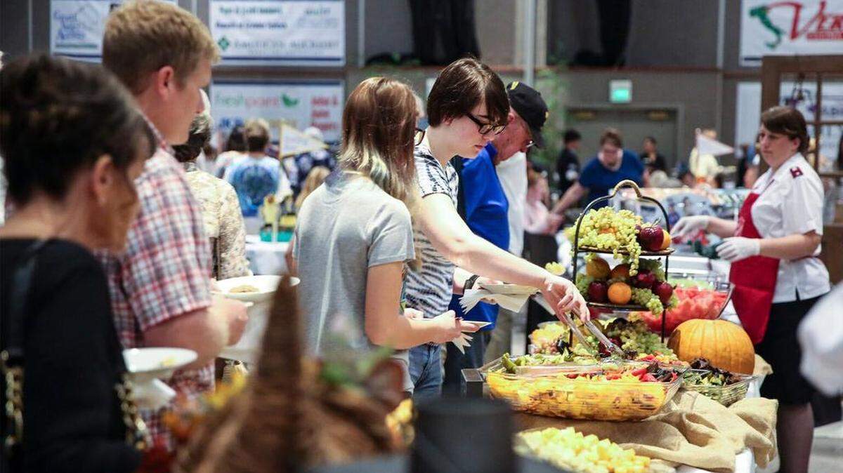 The Community Brunch at the Modesto Centre Plaza in downtown Modesto, Calif. is pictured on Sunday Sept. 23, 2018