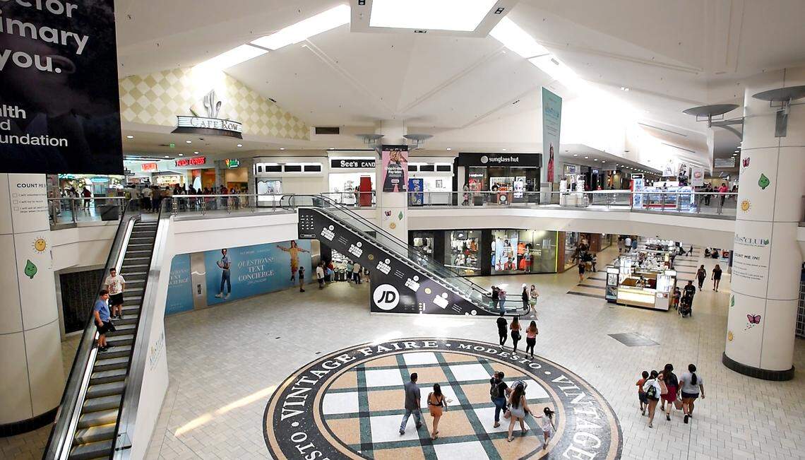 Vintage Faire Mall in Modesto, Calif., on Tuesday, August 2, 2022.