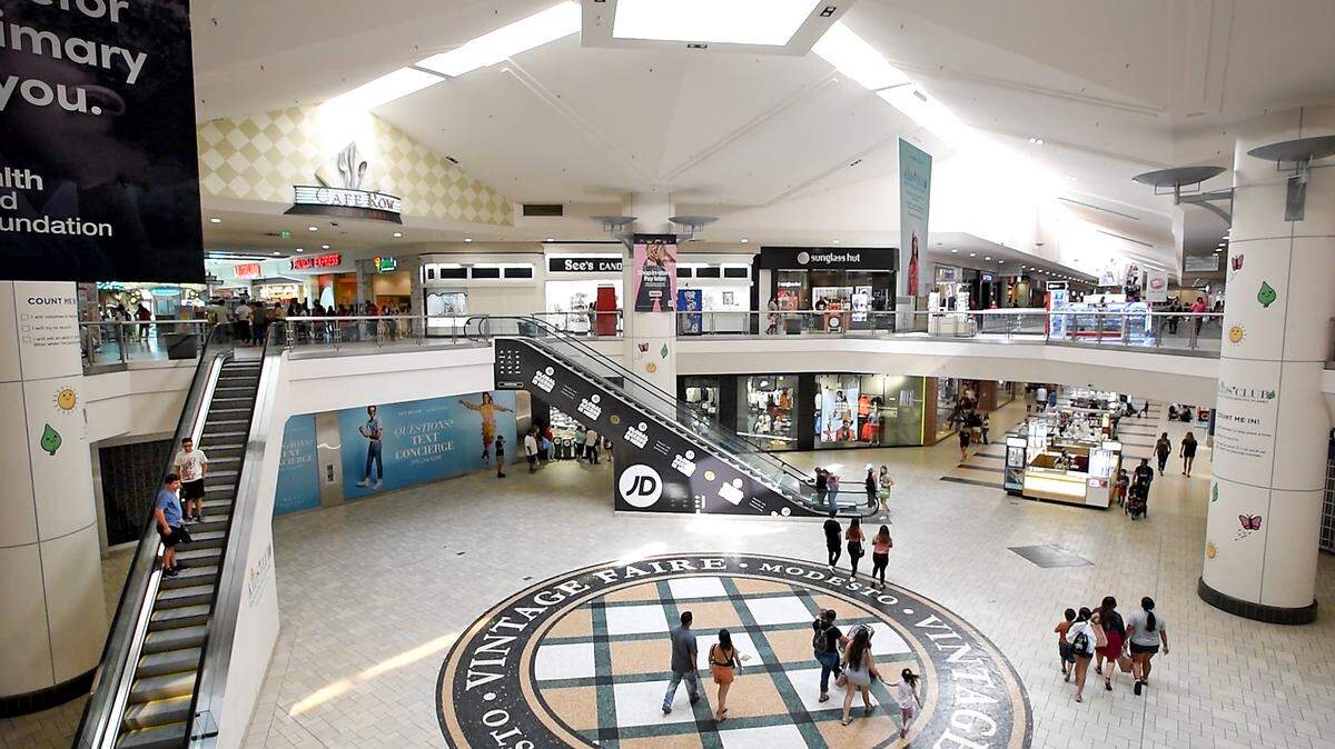 Vintage Faire Mall in Modesto, Calif., on Tuesday, August 2, 2022.