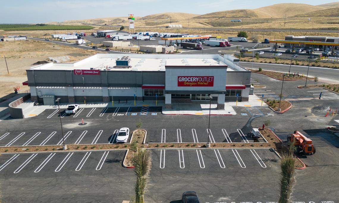 New Grocery Outlet store on Sperry Avenue near Interstate 5 in Patterson, Calif., Tuesday, August 1, 2023.