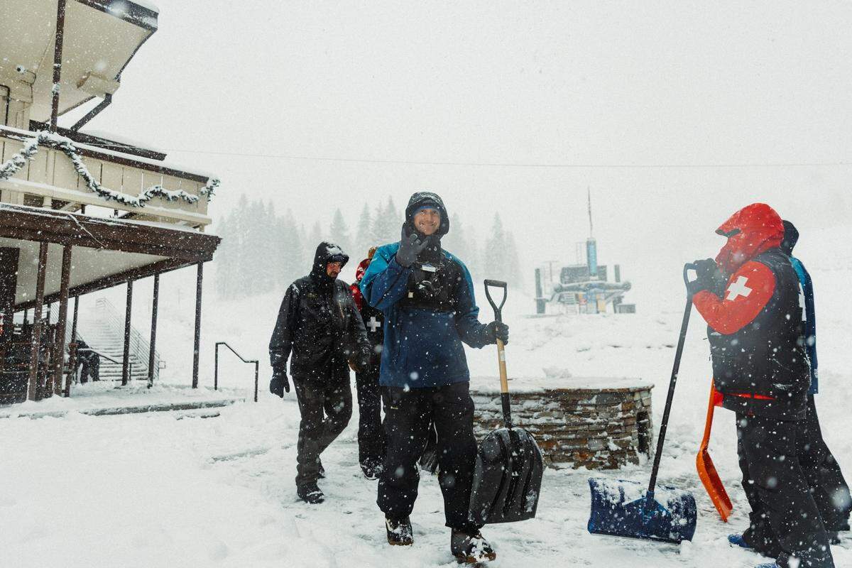 The staff at the Dodge Ridge Mountain Resort near Pinecrest prepares for its Dec. 27, 2025, opening day.