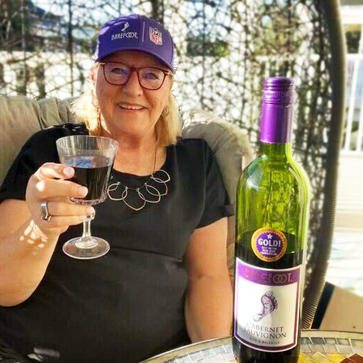 Donna Kelce, mother of football stars Travis and Jason Kelce, promoted the Barefoot brand from E.&J. Gallo Winery of Modesto, Calif., in 2023.