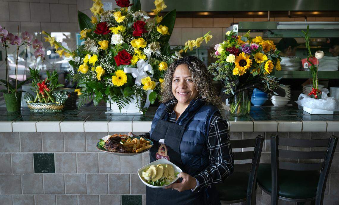 Owner Cintya Heredia has opened, Al Carbon restaurant serving Peruvian cuisine in Modesto, Tuesday, Nov. 5, 2024.