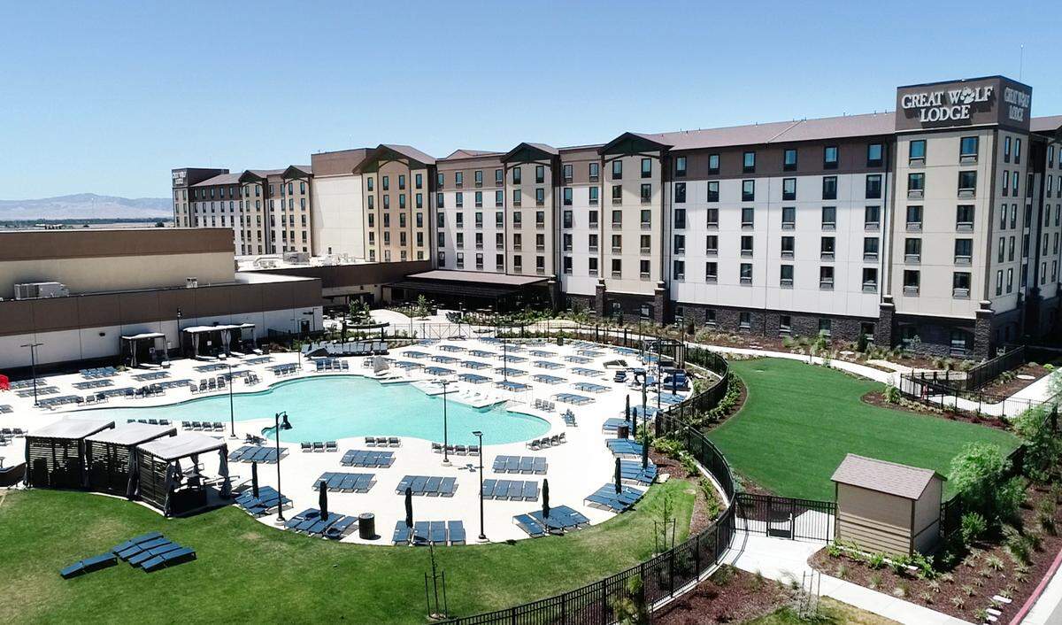 Great Wolf Lodge in Manteca, Calif., on Monday, May 25, 2021.
