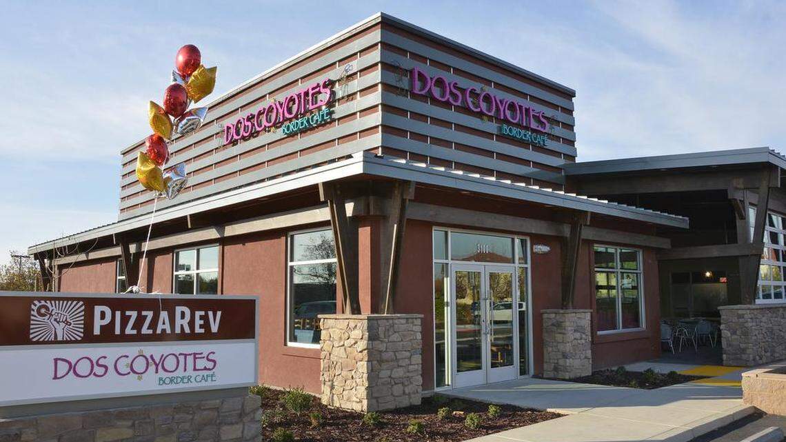 The new Dos Coyotes Border Cafe opening in Turlock's Monte Vista Crossings shopping center this week. The restaurant serves southwestern cuisine and is the first of the small northern California franchise to open in the region.